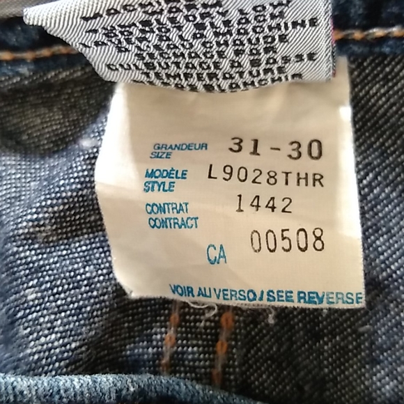 Silver Bootcut Jeans - Picture 7 of 8